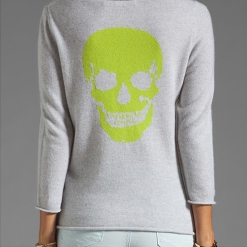 360 Cashmere Skull Cashmere Sweater - S